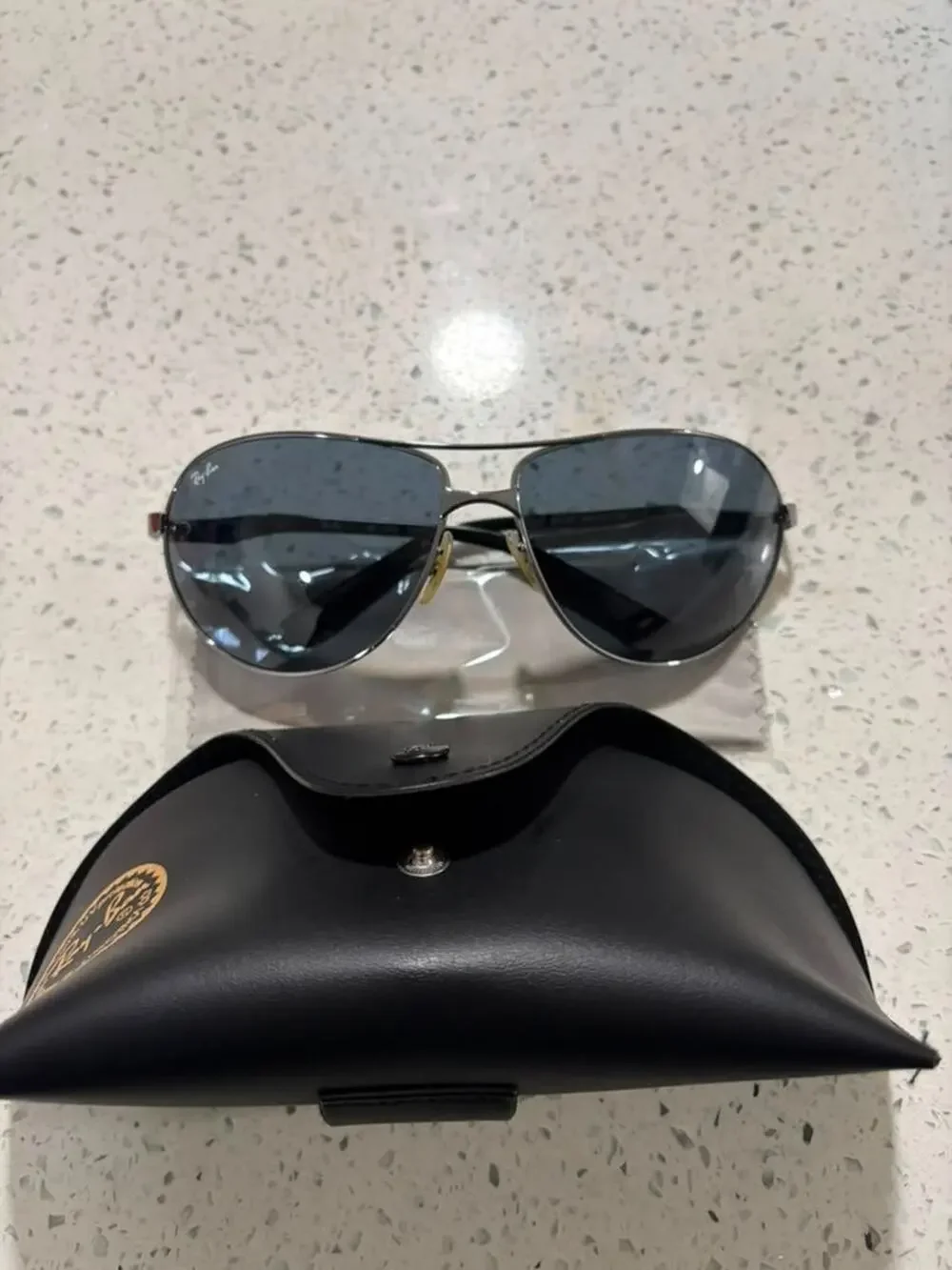 Ray-Ban RB3393 004/87 Sunglasses with Original Case